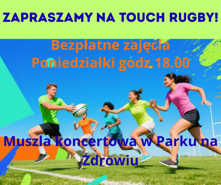 Zapraszamy na touch rugby!